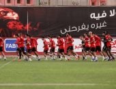 مران الأهلى.. فقرة بدنية فى الجيم ومحاضرة من توروب استعدادا لمباراة سيراميكا