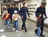 القوات المسلحة تشارك أطفال مصر الاحتفال بيوم اليتيم