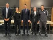 هنا جودة تصل القاهرة بعد إنجازها التاريخي فى كأس العالم لتنس الطاولة