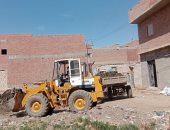 حملات مكثفة لرفع المخلفات وإزالة الإشغالات بـ 6 محافظات