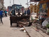 استمرار حملة "شارع منظم.. رصيف آمن" بالإسماعيلية لرفع الإشغالات والمخالفات