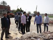 محافظ القليوبية يوجه بتطهير مصرف "مرصفا- سندنهور"  ويشدد على المتابعة