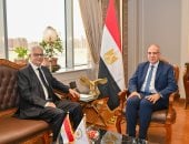 وزير الرى يلتقي نظيره المغربي لبحث سبل تعزيز العلاقات الثنائية