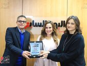 اليوم السابع يكرم النجمة شيري عادل بعد نجاحها في مسلسل فن الحرب.. صور