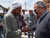 رئيس مياه القناة يتفقد محطة رفع صرف صحي العبور بعد استلامها ضمن حياة كريمة