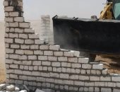 إزالة 62 حالة تعدى على أراضى الدولة بأسوان