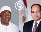 الرئيس السيسى يناقش مع رئيس جامبيا التطورات فى غرب أفريقيا وسبل دعم السلم