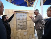 محافظ جنوب سيناء يفتتح مشروع ازدواج طريق حمام موسى / كمين الوادى بمدينة طور سيناء