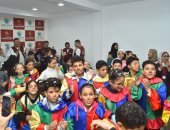 فى أجواء إنسانية مليئة بالهجة.. أبو العينين عضو التحالف الوطنى تحتفل بيوم اليتيم.. صور