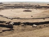 اكتشاف بقايا معبد الإله بلوزيوس بتل الفرما بمدينة بلوزيوم الأثرية شمال سيناء