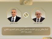 وزير الخارجية يبحث هاتفيا مع رئيس الوزراء اللبنانى التصعيد الخطير فى لبنان