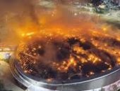 اندلاع حريق ضخم داخل الحديقة الأولمبية فى البرازيل والسلطات تحقق.. فيديو 