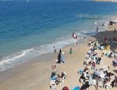 إقبال على الشواطئ بالإسكندرية قبل شم النسيم ونسبة الإشغال 25% شرقا