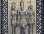 حكاية طابع بريد يعود إلى عام 1947.. يجسد ثالوث الملك منكاورع