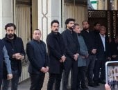 بدء عزاء والد المؤلف محمود حمدان بمسجد الحامدية الشاذلية