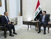 وزير الخارجية ينقل رسالة شفهية من الرئيس السيسي لرئيس وزراء العراق