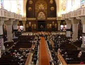 بدء صلوات الجمعة العظيمة فى الكاتدرائية المرقسية بالعباسية بحضور البابا تواضروس