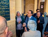 محافظ سوهاج يفتتح بوابة المدخل الغربى فى العيد القومى المحافظة