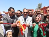 محافظ سوهاج يفتتح مدرستى نجع العرب سلمى ومحمد حسان الحكيم بقرية إدفا