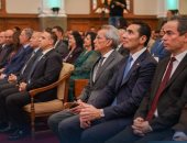 وزير شئون المجالس النيابية يشارك بحفل الطائفة الإنجيلية بعيد القيامة المجيد