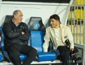 إسلام عيسى يتواجد فى استاد بتروسبورت لمؤزارة لاعبى سيراميكا أمام إنبى