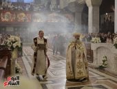 من الكاتدرائية المرقسية بالعباسية.. البابا تواضروس الثاني يترأس قداس عيد القيامة