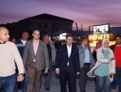 محافظ دمياط يختتم جولته اليوم بمدينة رأس البر بتفقد منطقة اللسان