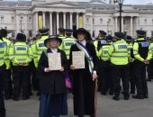 بعد الحكم بعدم قانونية حظرها.. اعتقال 500 شخص في احتجاجات «فلسطين أكشن» بلندن