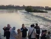 شلالات القناطر الخيرية سحر طبيعي يجذب الزوار.. فيديو