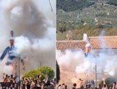 حرق دمية لنتنياهو محشوة بمواد متفجرة تشعل التوتر بين إسبانيا وإسرائيل.. فيديو