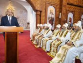 محافظ السويس ومدير الأمن يقدمان التهنئة للأخوة الأقباط بمناسبة عيد القيامة