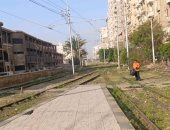 محافظ الإسكندرية يوجه برفع فورى لمخلفات حرم الترام من فيكتوريا حتى محطة الرمل