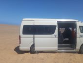 العناية الإلهية تنقذ 10 صحفيين من حادث سير بطريق حلايب وشلاتين