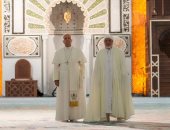 بابا الفاتيكان يزور الجامع الكبير في العاصمة الجزائرية.. صور