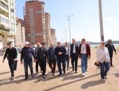 محافظ دمياط يتفقد منطقة الدعايم ويوجه بتنفيذ مخطط للارتقاء بالشكل الحضاري