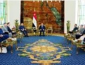 تفاصيل استقبال الرئيس السيسى لنظيره التتارستانى بروسيا الاتحادية.. فيديو