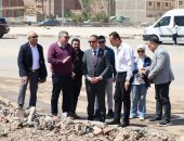 محافظ الجيزة: رفع 950 طن مخلفات بمنشأة البكارى ورؤية لتطوير أحد الميادين 