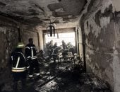 اندلاع حريق فى مخزن أخشاب وفراشة فى دار السلام