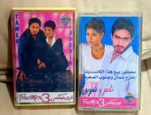 تامر حسنى يستعيد ذكريات أول ألبوم له مع شيرين عبد الوهاب.. صورة