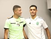 غنام محمد يعتذر لحكم مباراة مودرن سبورت والجونة بعد اعتراضات قوية.. صور