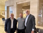 هشام نصر يزور بعثة شباب بلوزداد الجزائرى بالقاهرة 