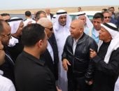 وزير النقل يصل شمال سيناء ويتفقد مشروعات البنية التحتية بمدينة بير العبد