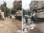 محافظ الجيزة يرصد نقاط تجمع للمخلفات.. ويستدعى مشرفى النظافة 