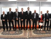 وزير الرياضة يستقبل مجلسى إدارة اتحادى ألعاب القوى والسلة