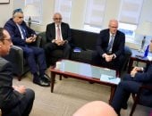 وزير الخارجية يؤكد ثوابت مصر من قضية فلسطين ويبحث مع البنك الدولي إعمار غزة