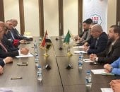 لقاءات رفيعة لرئيس مجلس النواب مع نظيريه فى البحرين والجزائر.. هشام بدوى: الشعب المصرى يقف خلف قيادته السياسية فى دعم الأشقاء بالمنامة والخليج.. والقاهرة ستظل فى طليعة المدافعين عن استقرار المنطقة 