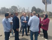 نائب محافظ الجيزة يلتقى مستثمرى المنطقة الصناعية عرب أبو ساعد