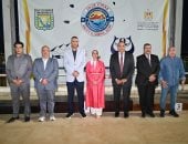 محافظ جنوب سيناء يشهد فعاليات بطولة العالم للسباحة بالزعانف للأساتذة بشرم الشيخ