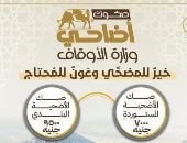 لأول مرة صك الأضحية من وزارة الأوقاف بالتقسيط على 6 شهور.. تفاصيل