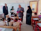 وكيل تعليم الفيوم في زيارة مفاجئة بمدارس زاوية الكرادسة